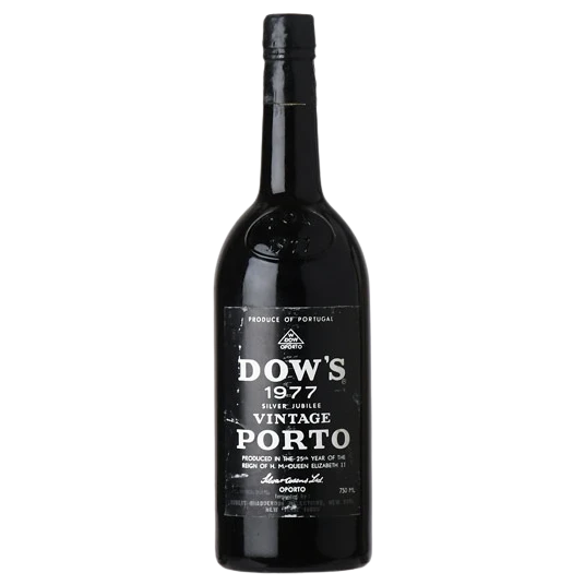 A bottle of 1977 Dow'S 750ml Red Wine