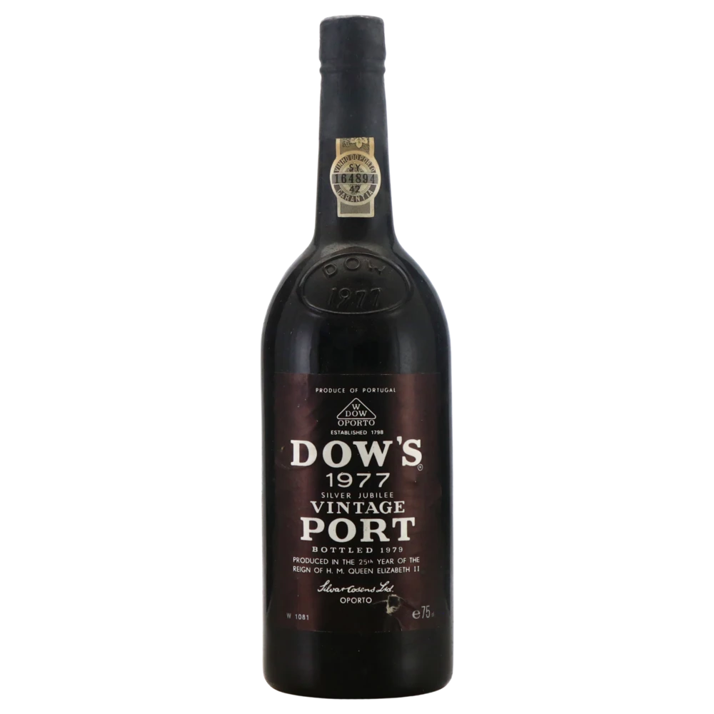 A bottle of Dow's Jubilee Of The Queen 1977 750ml Red Wine
