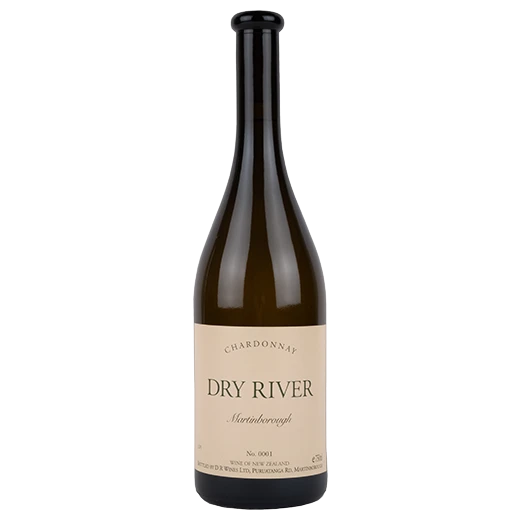 A bottle of 2022 Dry River Chardonnay Australia 750ml White Wine