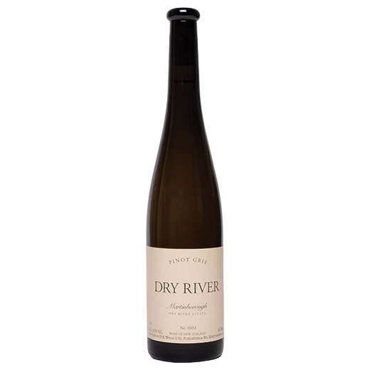 A bottle of 2022 Dry River Pinot Gris Australia 750ml White Wine