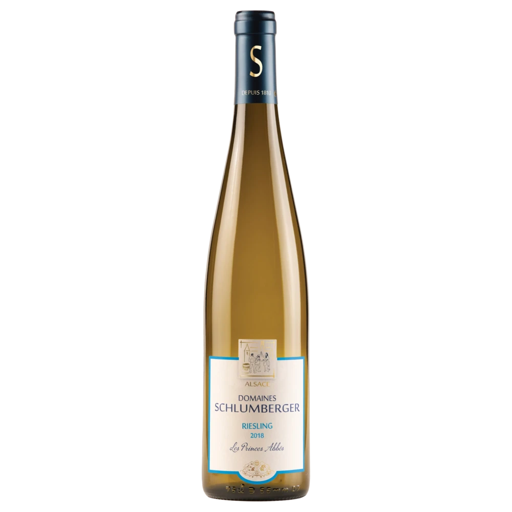A bottle of 2022 Dom.Schlumberger Riesling Les Princes Abbes 750ml White Wine