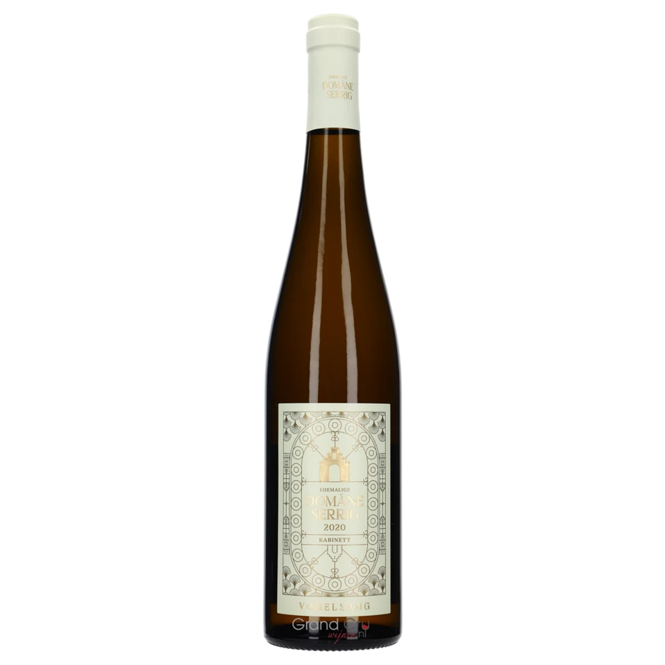 A bottle of 2020 Domäne Serrig Kabinett 750ml White Wine