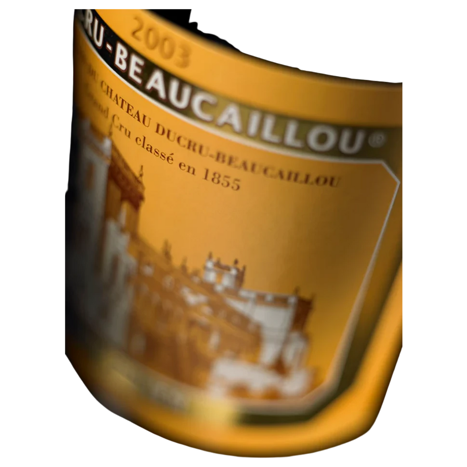 A bottle of 1985 Chateau Ducru Beaucaillou 750ml Red Wine