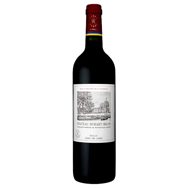 A bottle of 2015 Chateau Duhart Milon 1500ml Red Wine