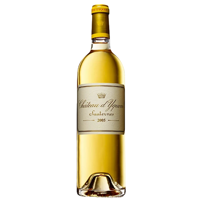 A bottle of 2005 Chateau d'Yquem 1er Grand Cru Classé en 1855 Magnum 1500ml White Wine