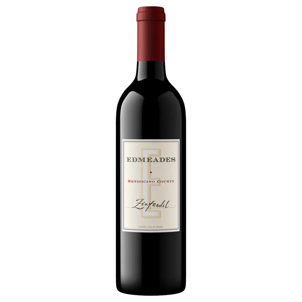 A bottle of 2022 Edmeades Zinfandel 750ml Red Wine