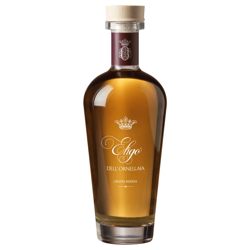 A bottle of NV Eligo Dell'Ornellaia 500ml
