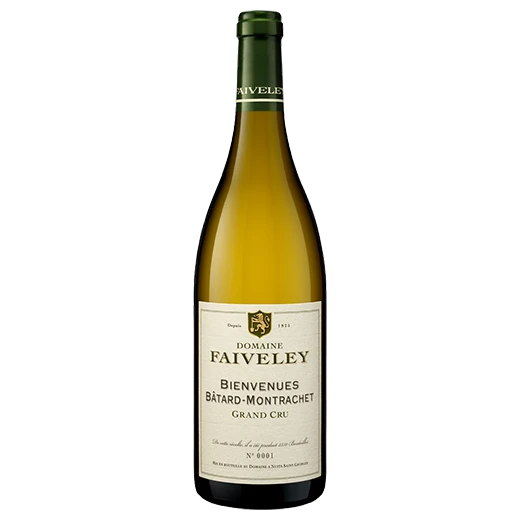 A bottle of 2021 Domaine Faiveley Bienvenues Bâtard Montrachet Grand Cru 750ml White Wine