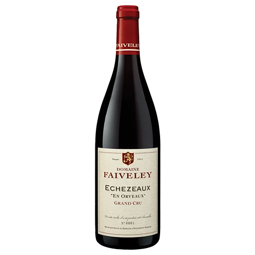 A bottle of 2020 Domaine Faiveley Échézeaux 'En Orveaux' Grand Cru 750ml Red Wine
