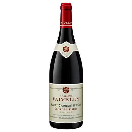 A bottle of 2022 Domaine Faiveley Gevrey Chambertin 1er Cru 'Clos des Issarts' (Monopole) 750ml Red Wine