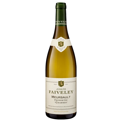 A bottle of 2022 Joseph Faiveley Meursault 1er Cru Charmes 750ml White Wine