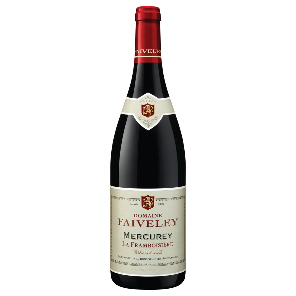 A bottle of 2021 Domaine Faiveley Mercurey La Framboisière Monopole 750ml Red Wine