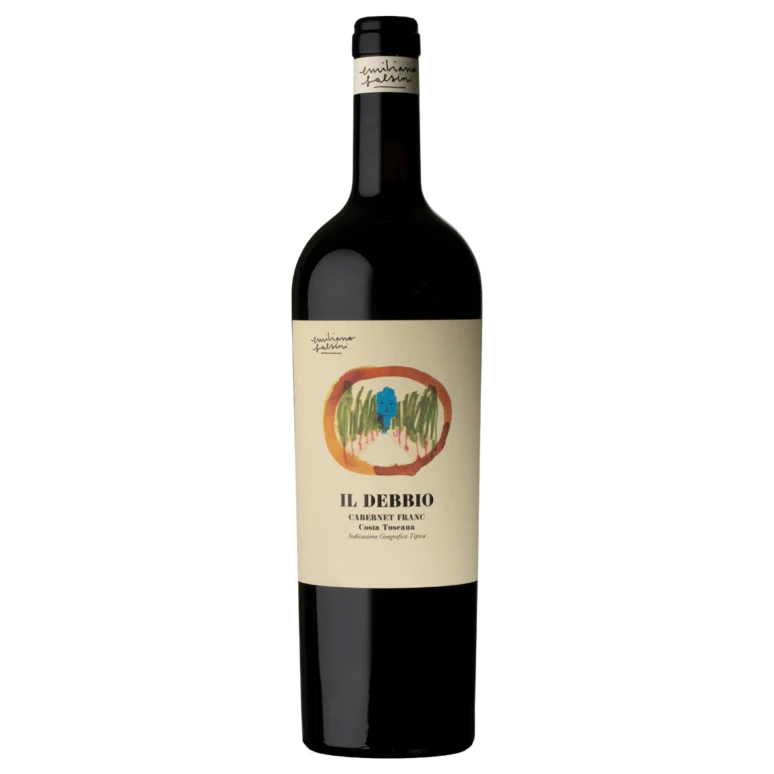 A bottle of 2021 Cabernet Franc Il Debbio Costa Toscana igt 750ml Red Wine