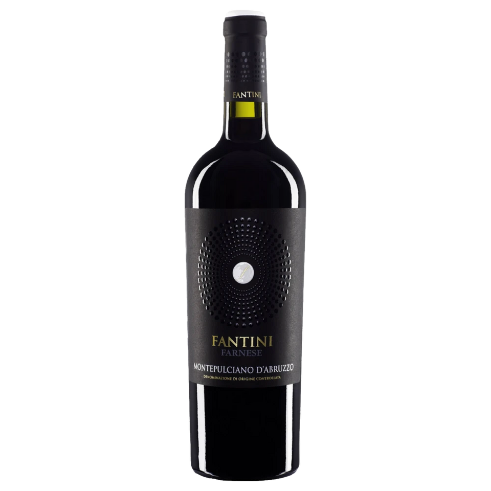 A bottle of Fantini Mont.D'Abruzzo 2019 1500ml Red Wine