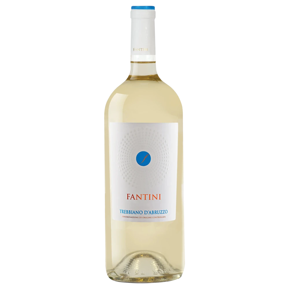 A bottle of Fantini Trebbiano D'Abruzzo 2022 1500ml White Wine