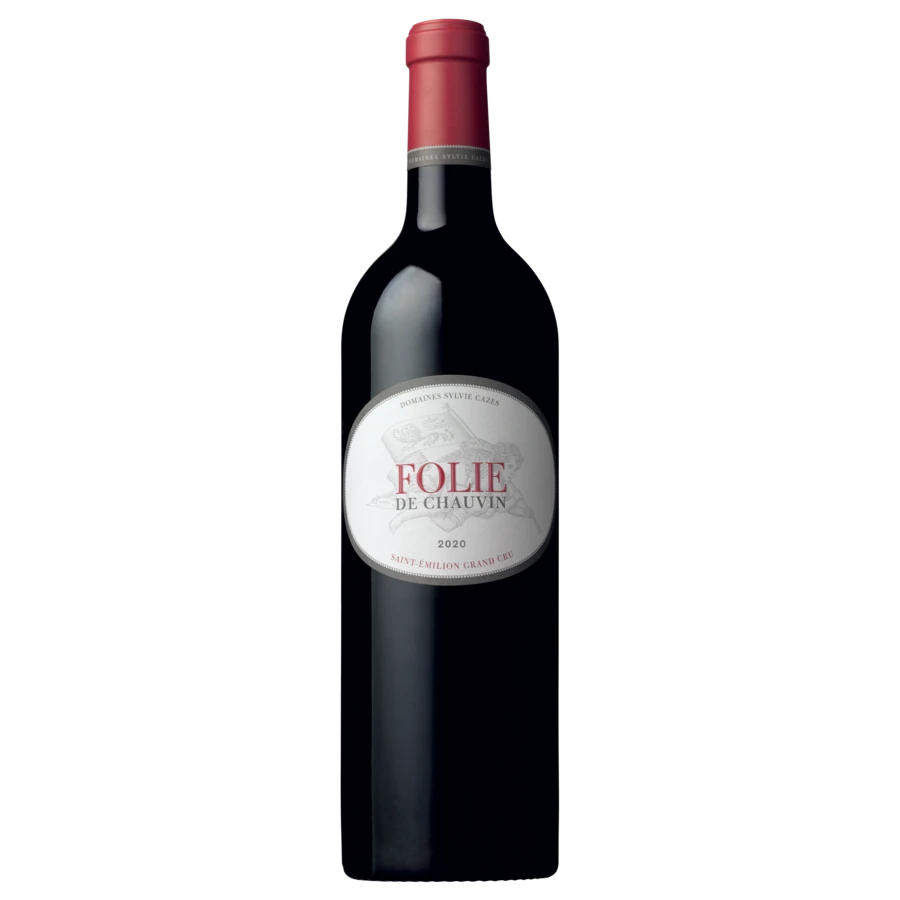 A bottle of 2018 Folie De Chauvin 750ml Red Wine