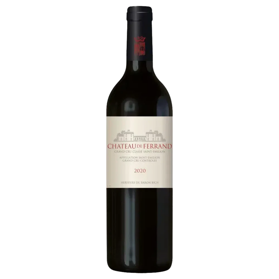 A bottle of 2020 Chateau De Ferrand 3000ml Red Wine