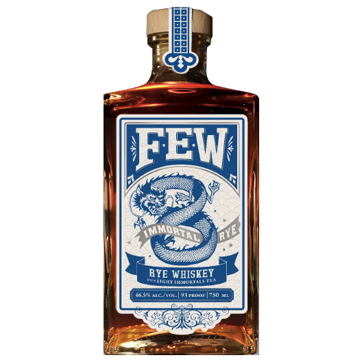 FEW Rye Whiskey with Eight Immortals Tea 46.5% 700ml (ITM334158) single bottle shot