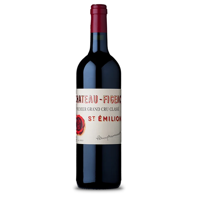 A bottle of 2022 Chateau Figeac 750ml Red Wine