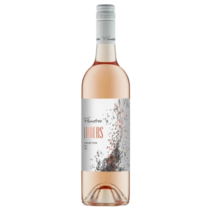 A bottle of 2022 Flametree Embers Rose 750ml Red Wine