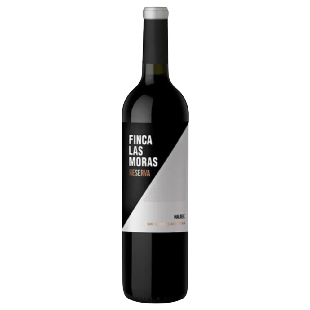 A bottle of 2022 Finca Las Moras Malbec Reserva 750ml Red Wine