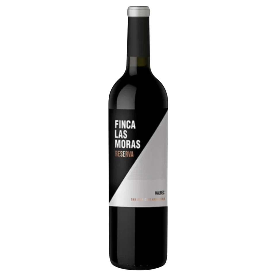 A bottle of 2022 Finca Las Moras Malbec Reserva 750ml Red Wine