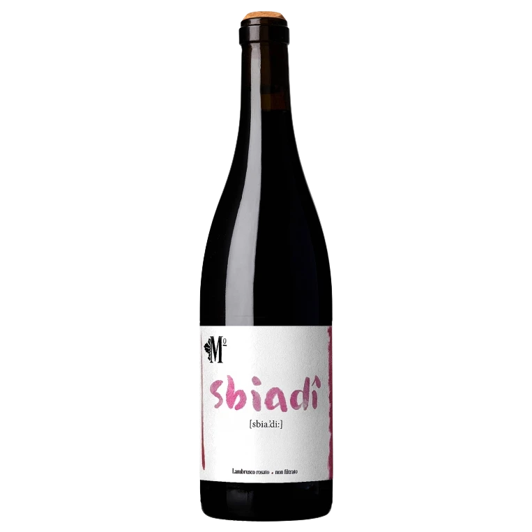 A bottle of Fattoria Moretto Lambrusco Grasparossa Sbiadi DOP Rosato 2022 750ml Red Wine