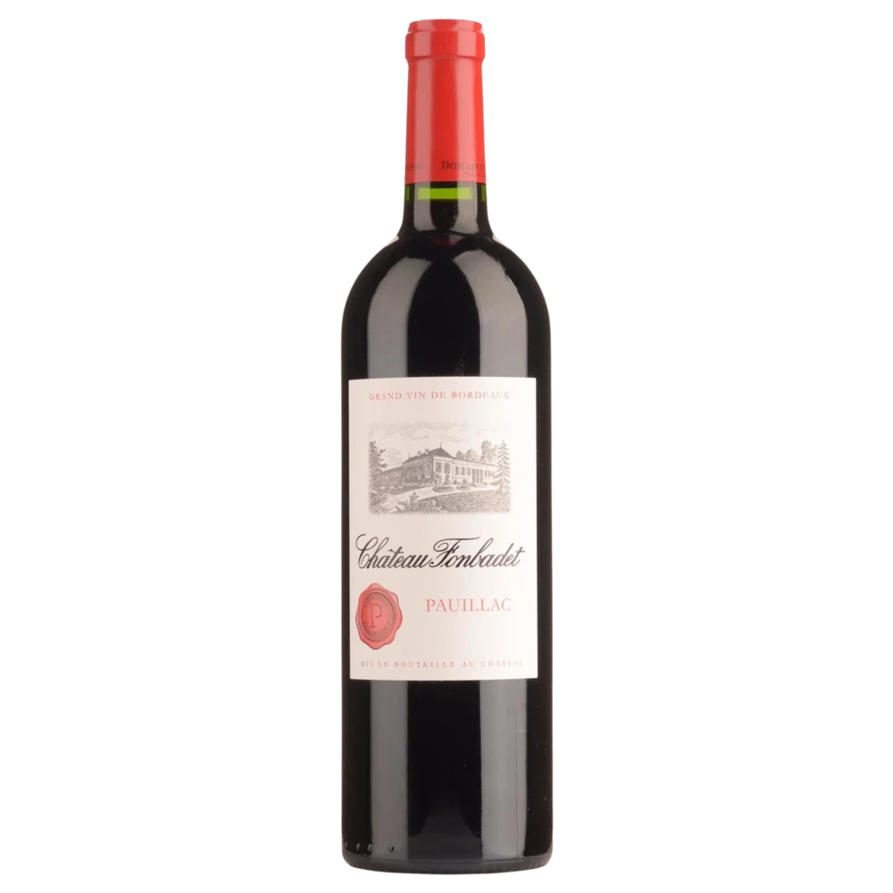A bottle of 2022 Chateau Fonbadet 750ml Red Wine