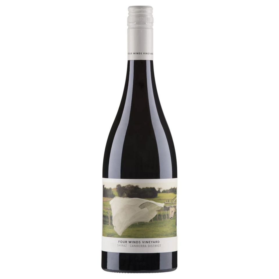 A bottle of 2022 Four Winds Shiraz 750ml Red Wine