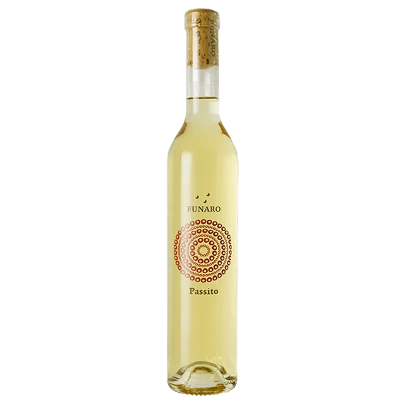 A bottle of Funaro Passito IGP 2022 500ml White Wine