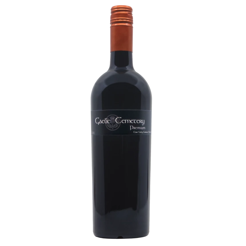 A bottle of 2018 Gaelic Cemetery Cab Malbec 750ml Red Wine