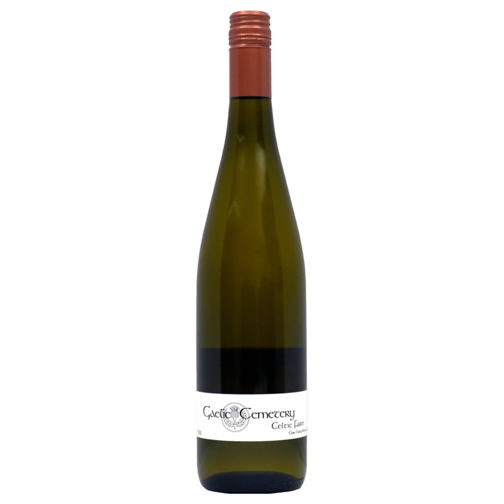 A bottle of 2024 Gaelic Cemetery Celtic Farm Riesling 750ml White Wine