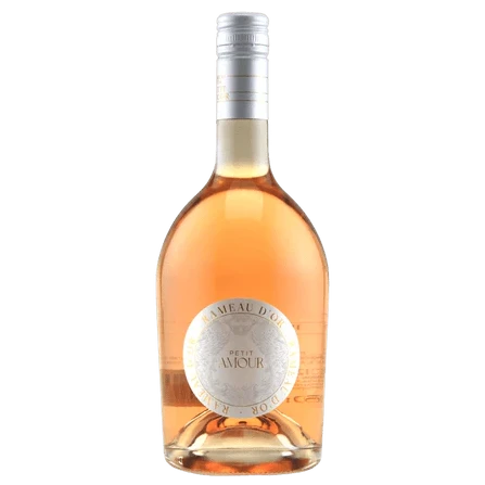 A bottle of 2023 Rameau d'or Petit Amour s 750ml Rose Wine