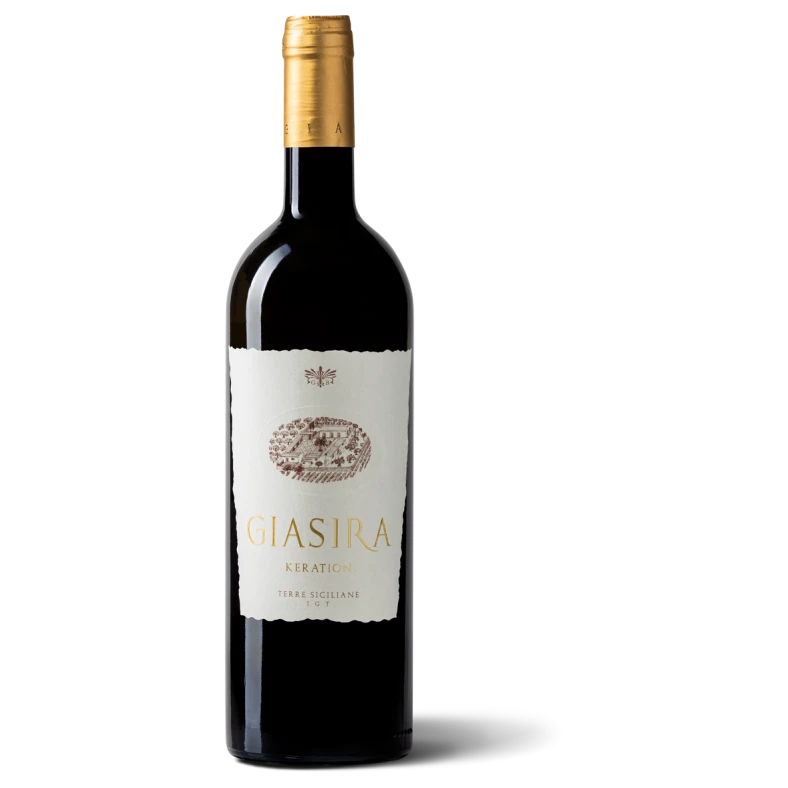 A bottle of 2022 Cataratto Keration igp 750ml White Wine