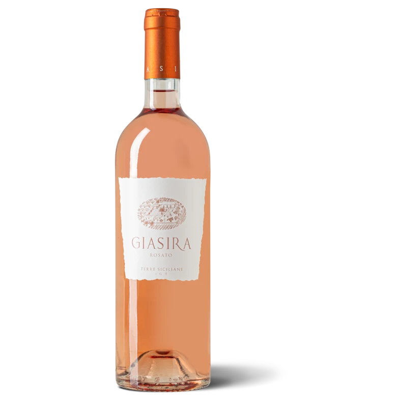 A bottle of Giasira Rosato IGP 2023 750ml Red Wine