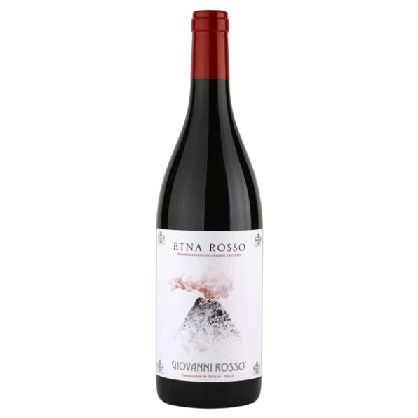 A bottle of 2018 Giovanni Rosso Etna Rosso 750ml Red Wine