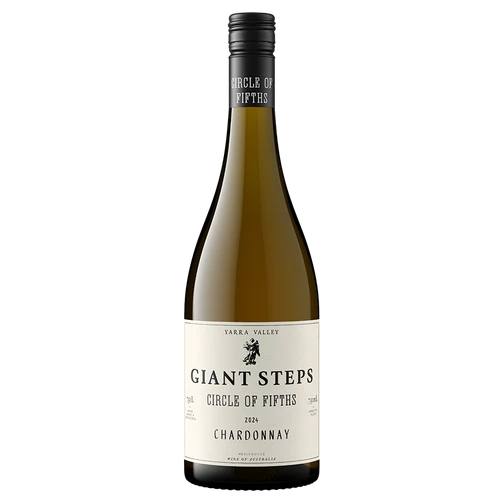 A bottle of 2024 Giant Steps Circle of Fifths Chardonnay 750ml White Wine
