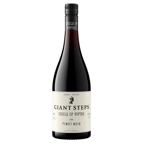 A bottle of 2024 Giant Steps Circle of Fifths Pinot Noir 750ml Red Wine