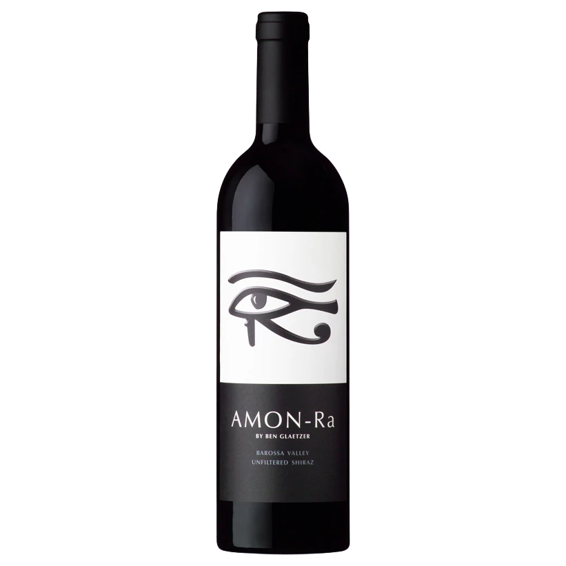 A bottle of 2022 Glaetzer ‘Amon Ra’ Shiraz 750ml Red Wine