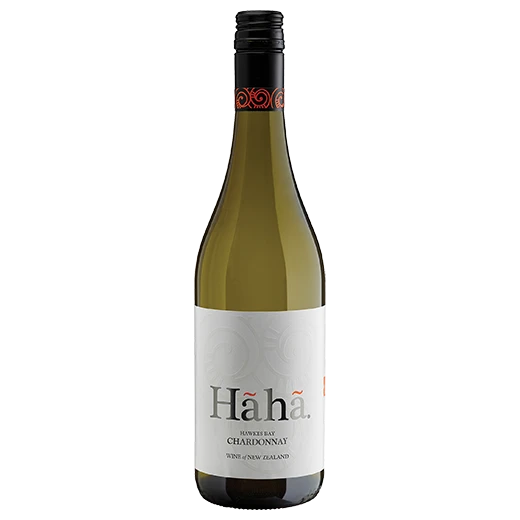 A bottle of 2024 Hãhã Hawke's Bay Chardonnay 750ml White Wine