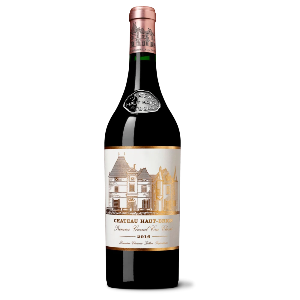 A bottle of 2016 Chateau Haut Brion 750ml Red Wine