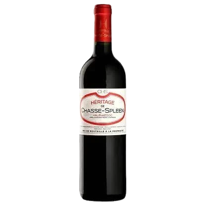 A bottle of 2020 L'Heritage De Chasse Spleen 750ml Red Wine