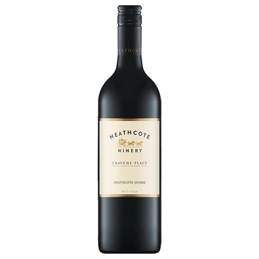 A bottle of 2024 Heathcote Cravens Place Shiraz 750ml Red Wine