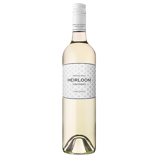 A bottle of 2025 Heirloom Vineyards Adelaide Hills Pinot Grigio 750ml White Wine