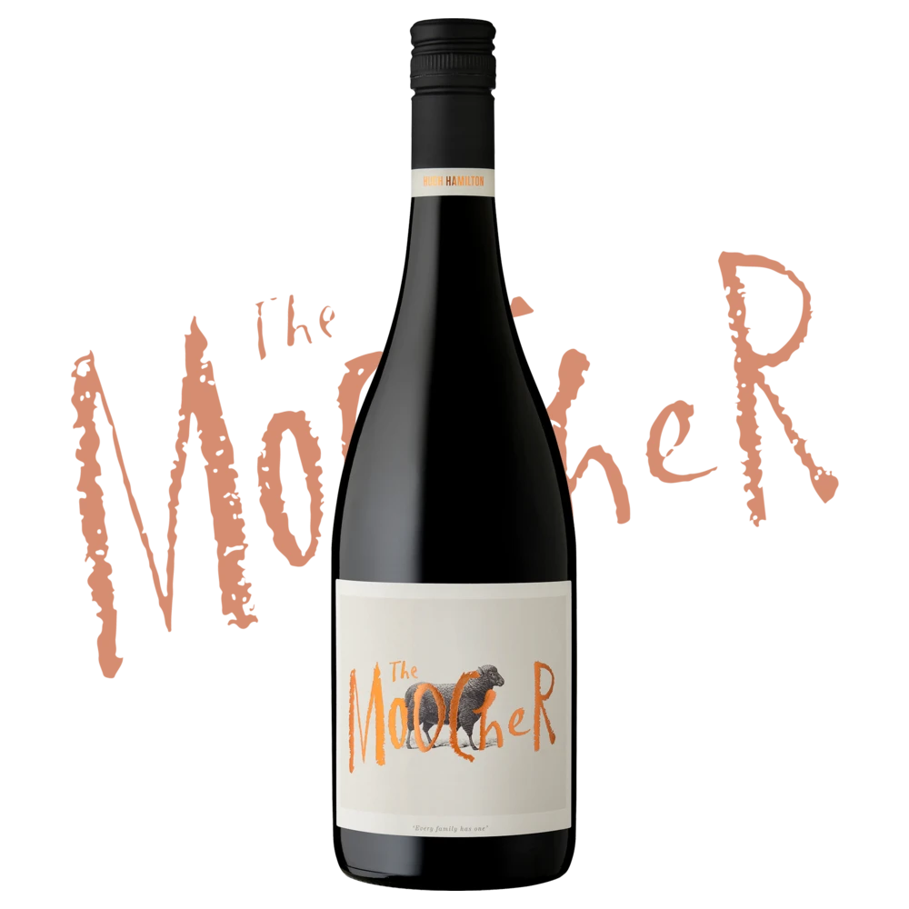 A bottle of 2021 Hugh Hamilton The Moocher Mourvedre 750ml Red Wine