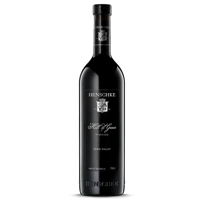 A bottle of Henschke Hill of Grace 2019 750ml Red Wine
