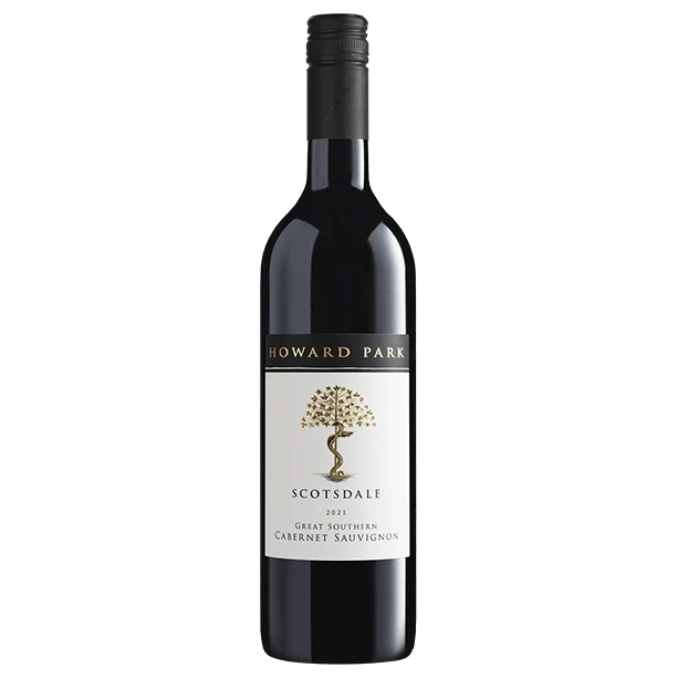 A bottle of 2021 Howard Park 'Scotsdale' Cabernet Sauvignon 750ml Red Wine