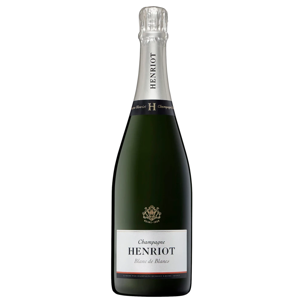 A bottle of NV Champagne Henriot Blanc De Blancs 750ml White Wine