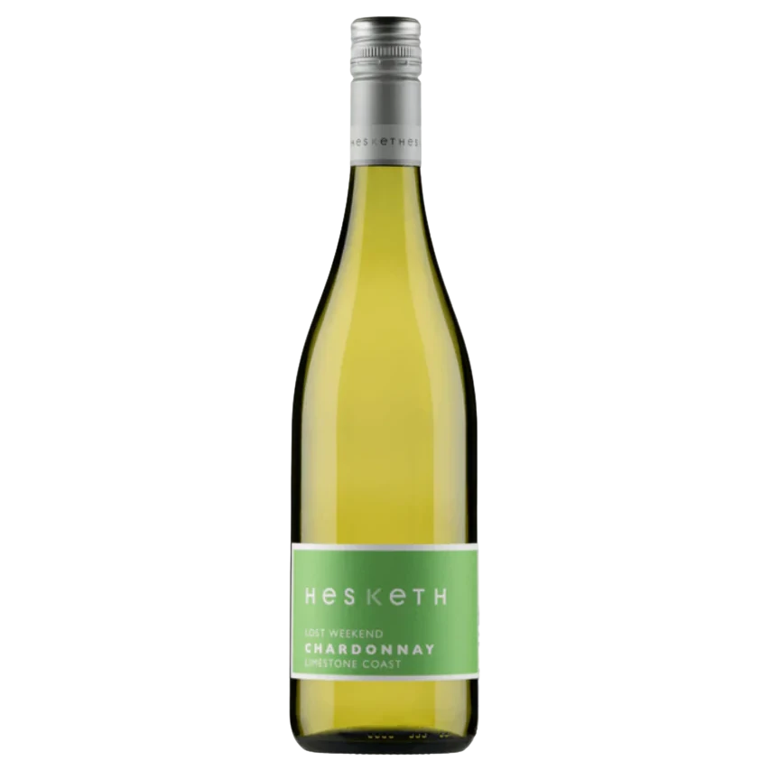 A bottle of 2024 Hesketh Lost Weekend Chardonnay (Art Series) 750ml White Wine
