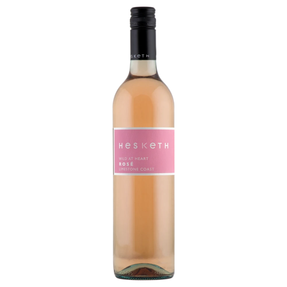 A bottle of 2024 Hesketh Wild at Heart Rose (Limestone Coast Series) 750ml Rose Wine